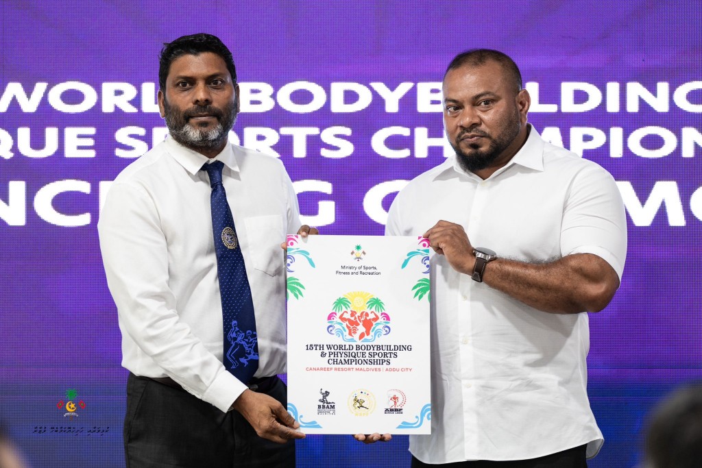 Canareef resort gai host kuraa dhuniyey ge bodybuilding mubaaraaiyy rasmeekoh iulaanu koffi