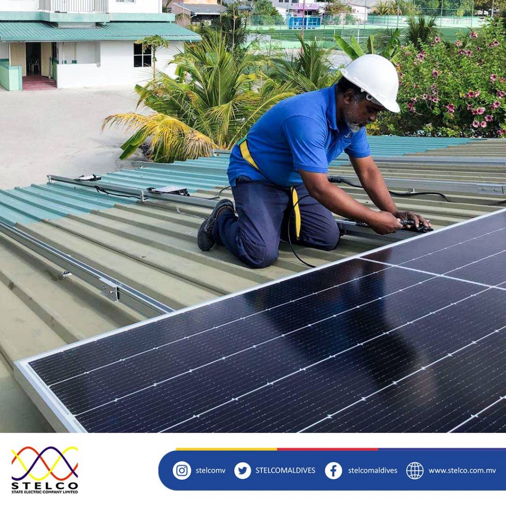 Maafushi engine geyge furaalhugai solar harukurumuge massakaiy STELCO in fashaifi