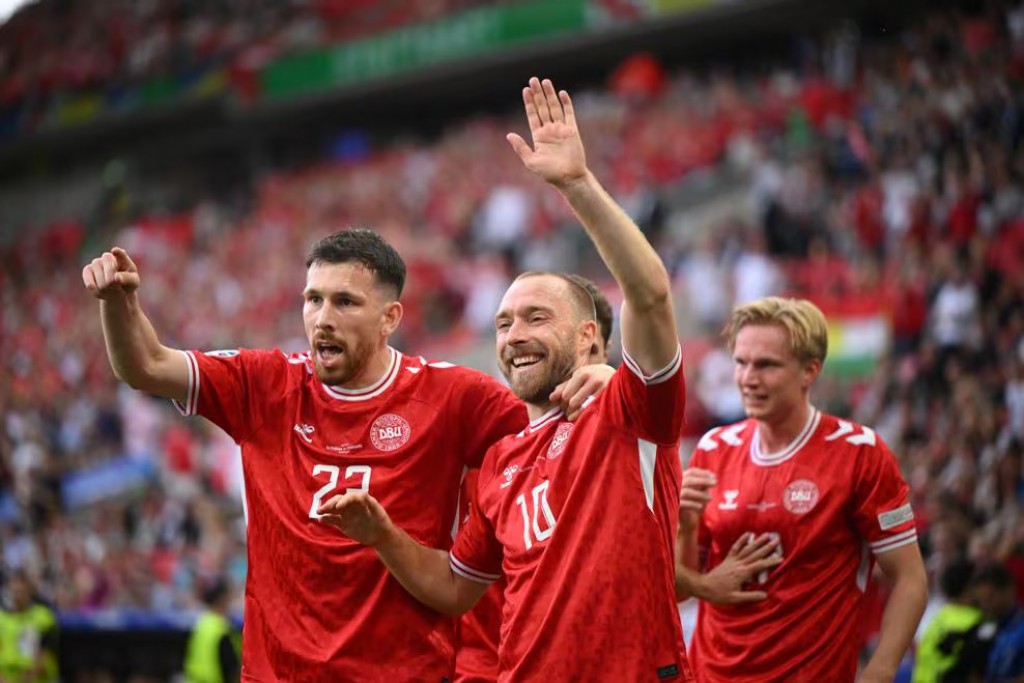 Eriksen scores as Denmark draw with Slovenia