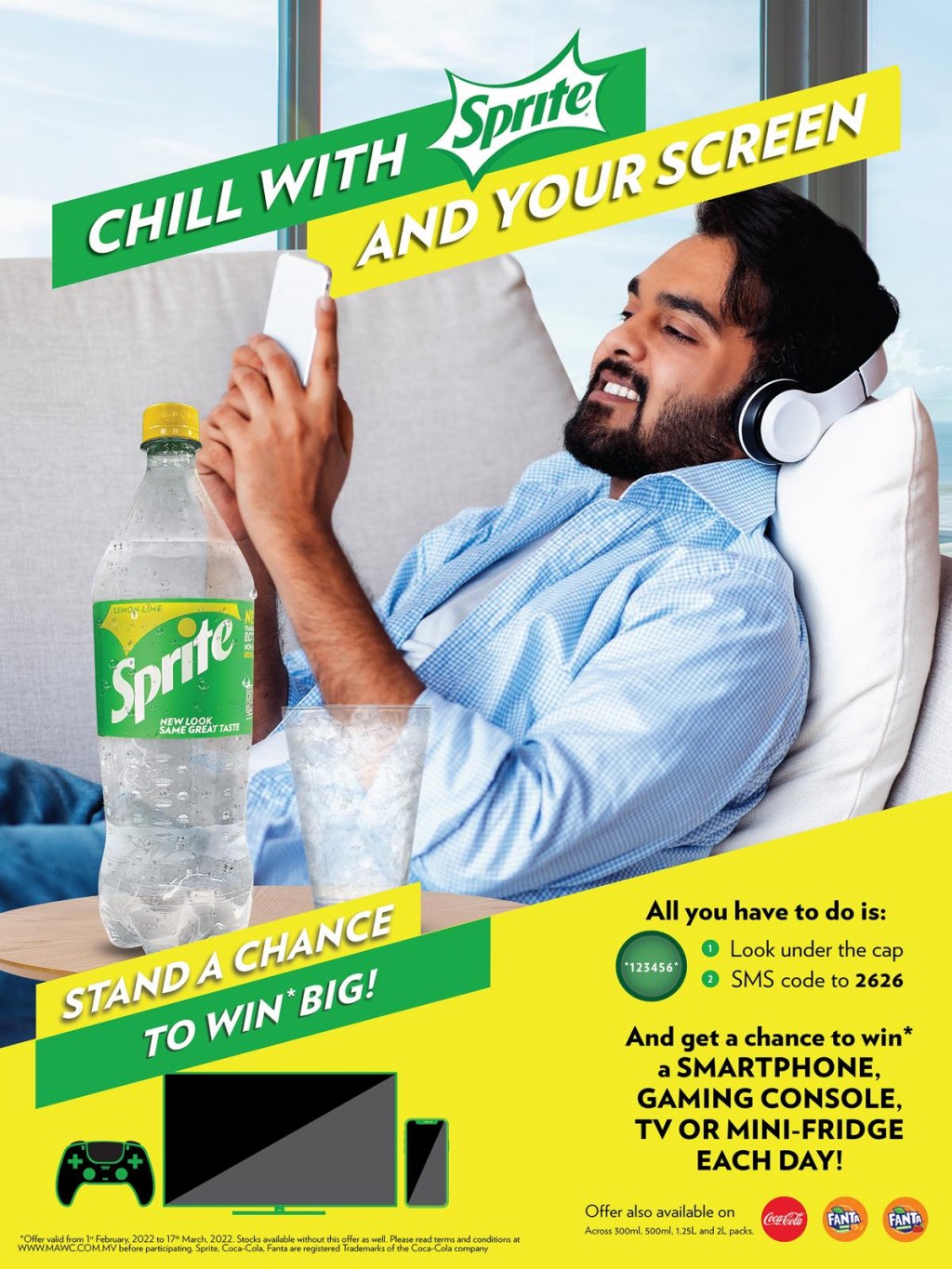 Sprite promotion ge naseebuverin iulaan kuran fashaifi