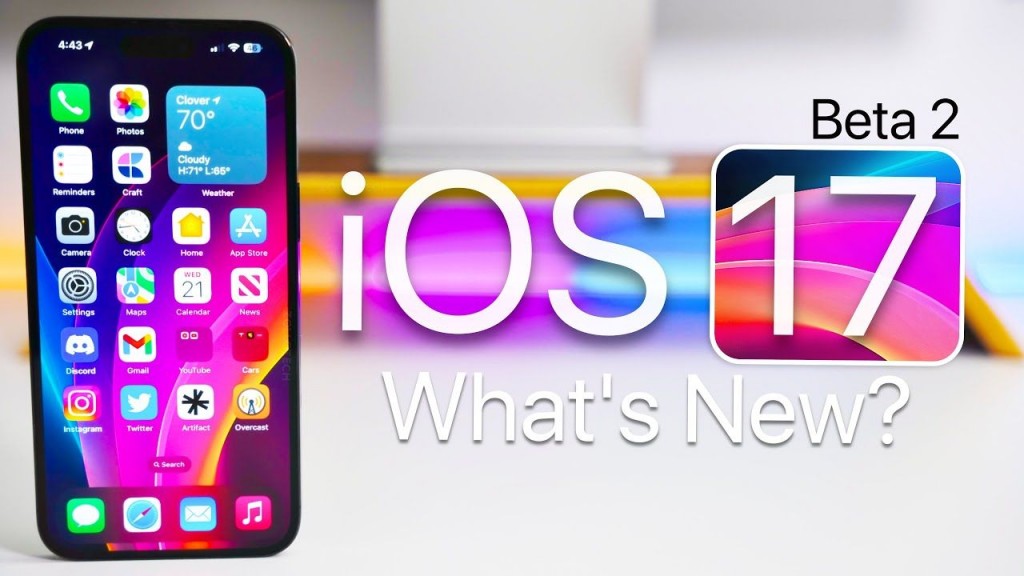 Ithuru faseyhathakaa eku IOS 17 Beta 2 developers ah dhookollaifi
