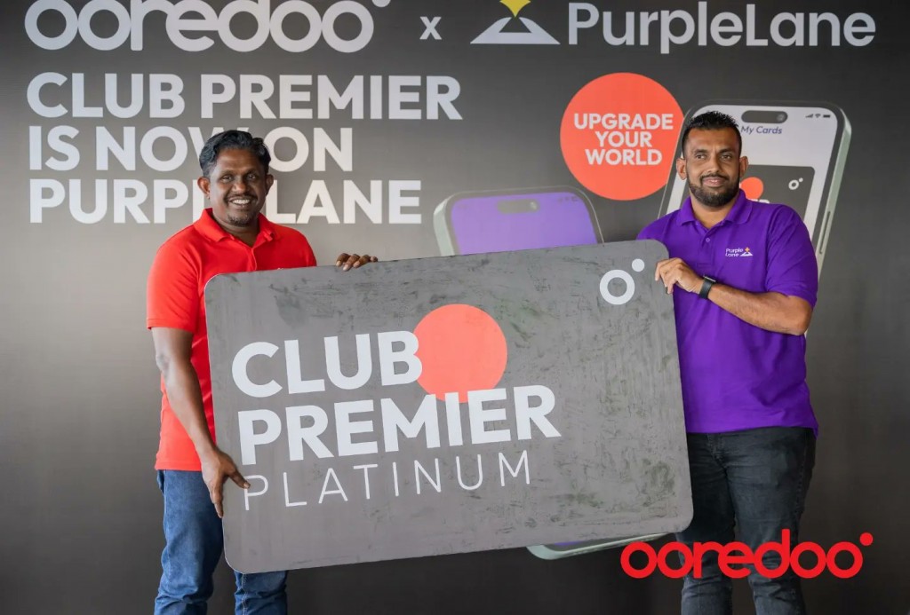 Loyalty reward libey Purplelane app aa ooredoo in gulhijje