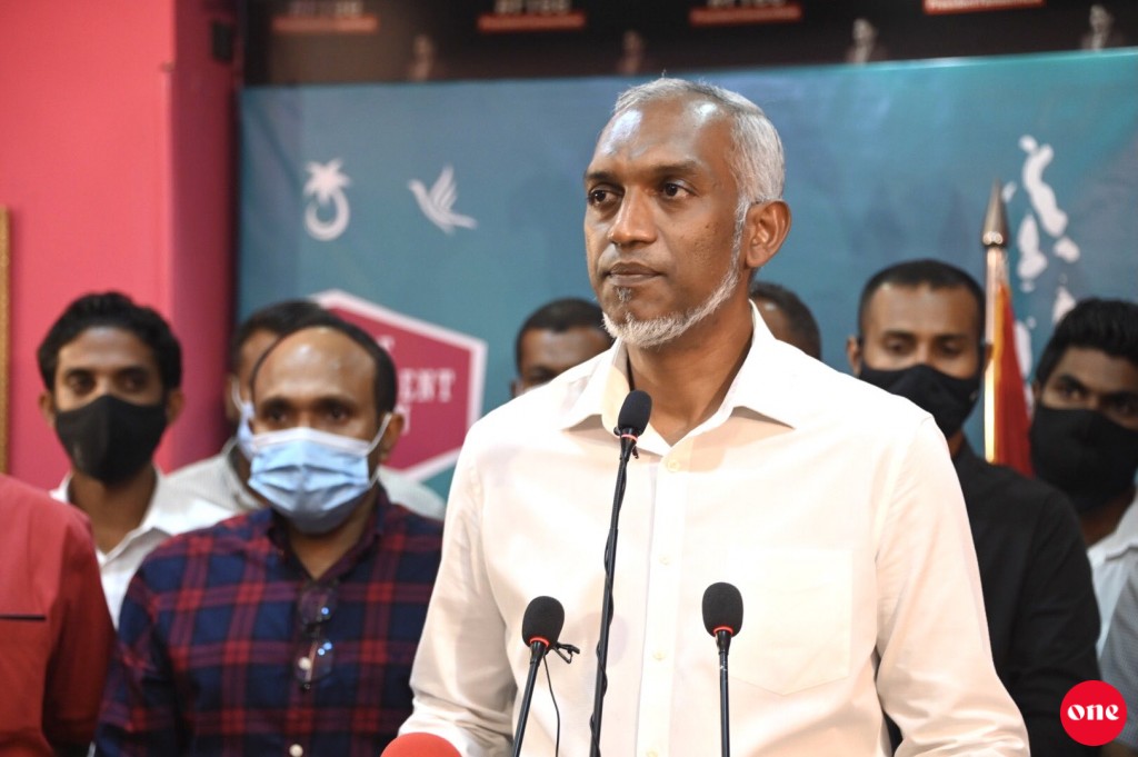 Raees ge hoonu rahdheh: Muizzu men kurevi kamakee gulhifalhun goathi libifa thibi meehun gadha kamun ethanun beylun