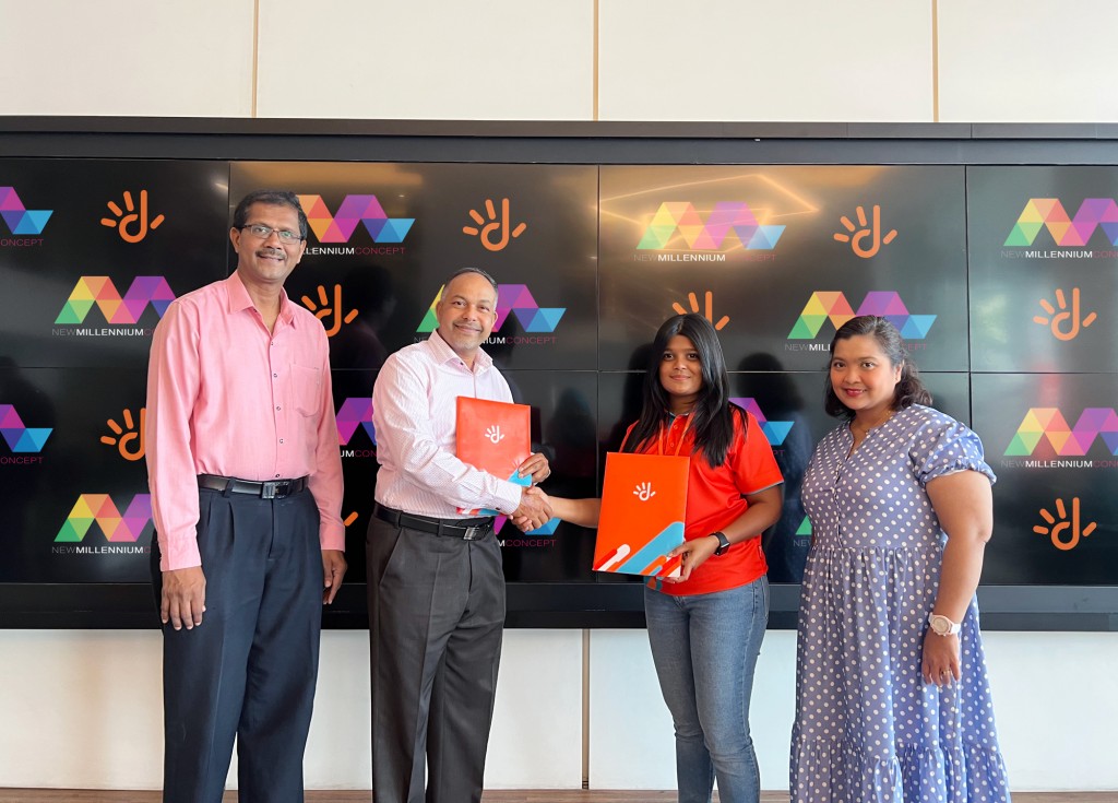 International education and placement fair ge digital partner akah Dhiraagu