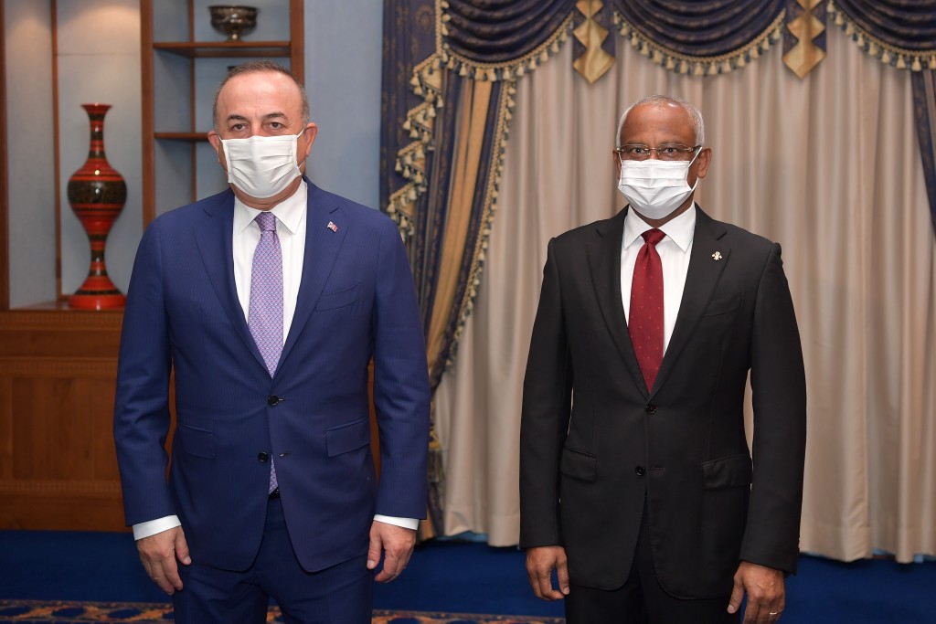 Raeesul jumhooriyyaa aai Turkeyge foreign minister bahddhalu kuravvaifi