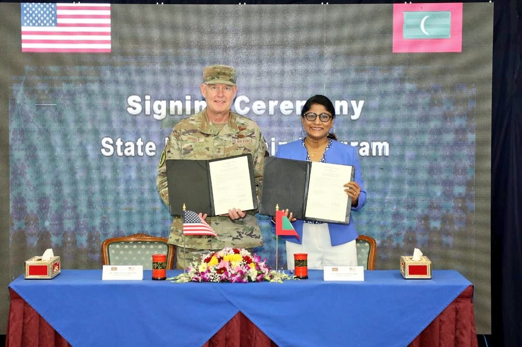Raajje in America ge state partnership program gai baiveri vejje