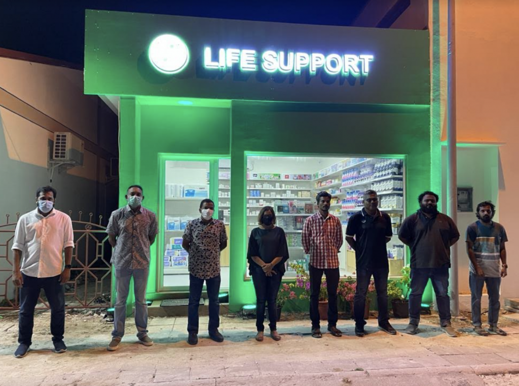Life Support Shop opened in Hithadhoo