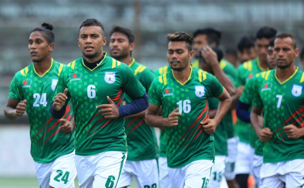 Bangladesh inn SAFF ah thayyaaruvaan Kyrgyzstan camp akah