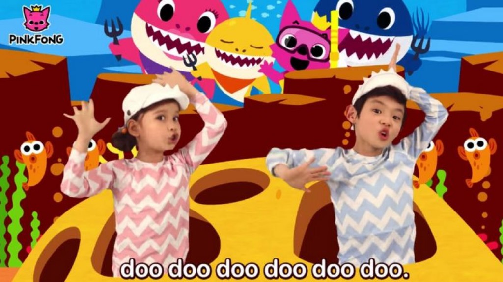 YouTube inn mihaathanah emme gina meehun beli video akah ''Baby Shark''