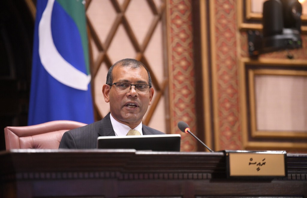 Kulli masaala hushahelhun huttuvumah sarukaarah thaaeedhu kuraa memberun massaikai kurey: Majilis Raees