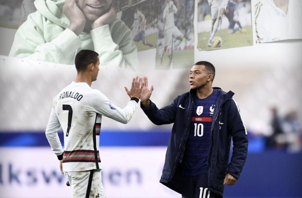 Mbappe ge feshumakee Ronaldo ge photogandu: Mirey onnaanee Real ge ehaaraai musthagubaluge kurimathilumeh!