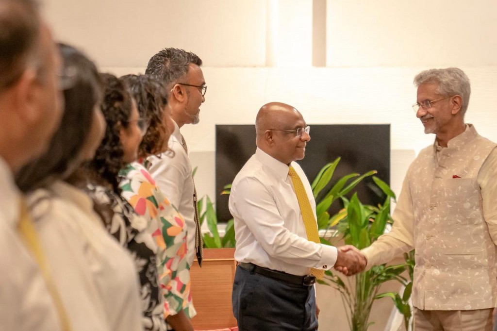 Raajje aai India ge gulhun varugadha kuran MDP in kuraa massaikaiy balaigannan: Jaishankar