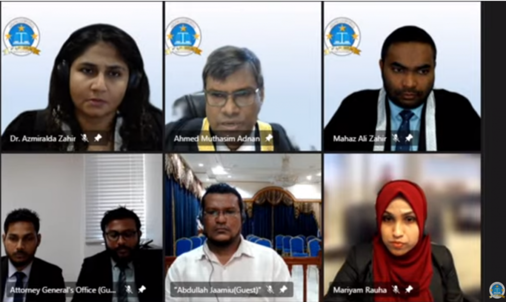 Roadha dhookolli massala aa gulhigen fuluhunge vazeefaain Jaamiu vaki kuree gaanoonaa hilaafah: Supreme Court