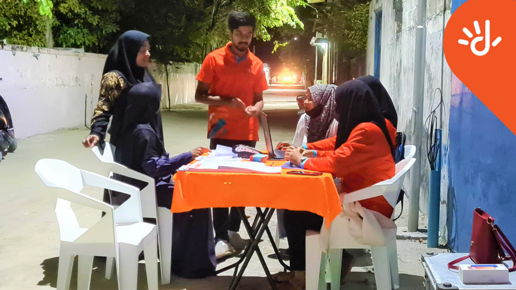 Dhiraagu TV ge hidhumaiy Manadhoo ah