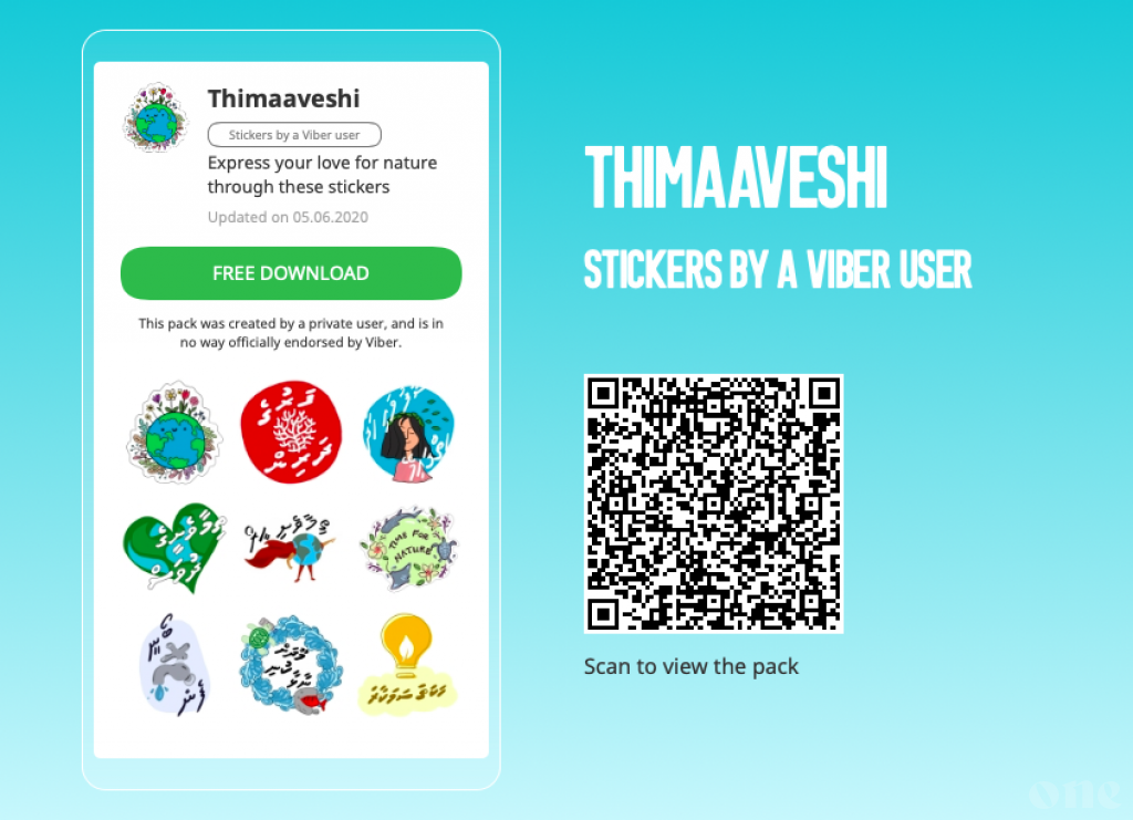 Special Viber Sticker Pack introduced for Environment Day