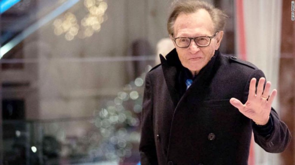 Larry King Covid jehi hospital gai admit kohffi