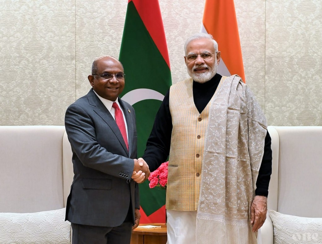 Maldives in Wuhan to Delhi on a special flight to be quarantined in India