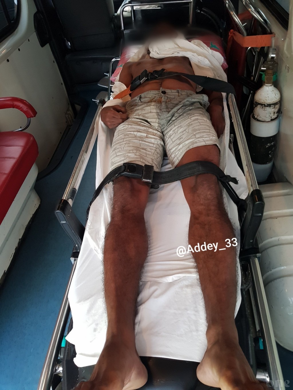 Deceased man discovered today was footballer Rizwan