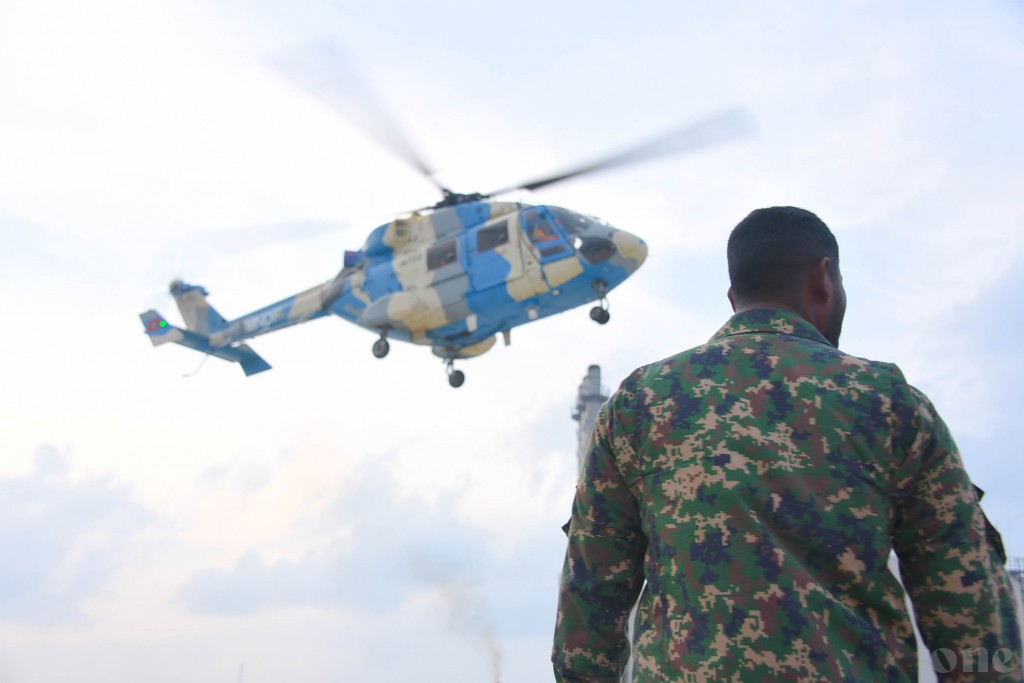 Training Maldivians to fly helicopter complete, will begin flying soon: MNDF