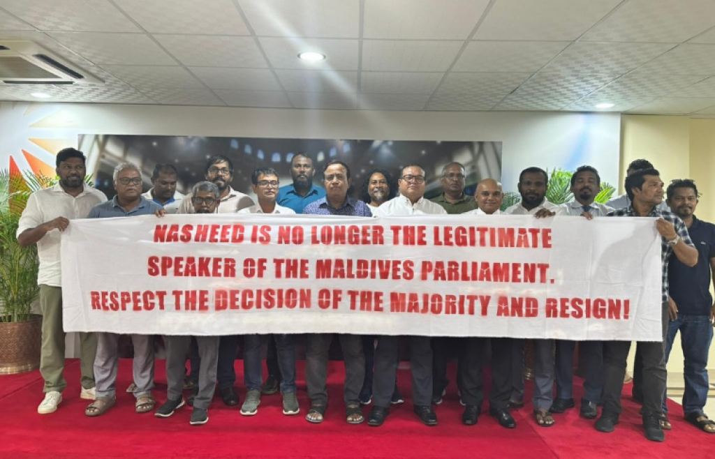 Nasheed ge ithubaarunethkamuge massala agendakoh maadhamaa majils jalsaaeh baavvaidihumah edhijje