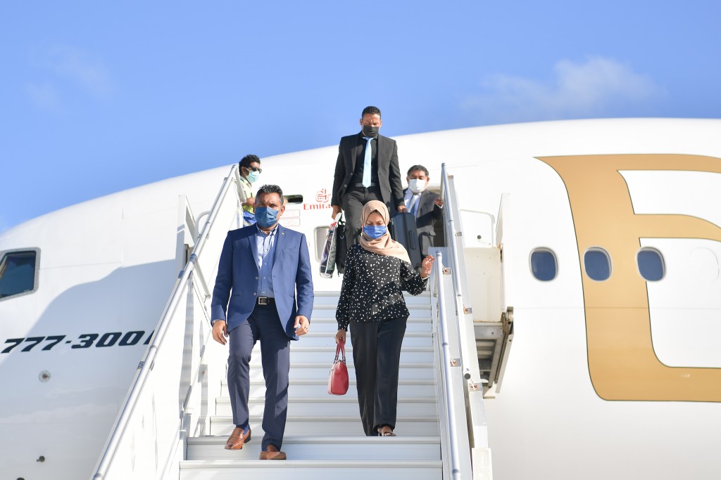 Vice President concludes trip to the United Arab Emirates to attend IOC 2021