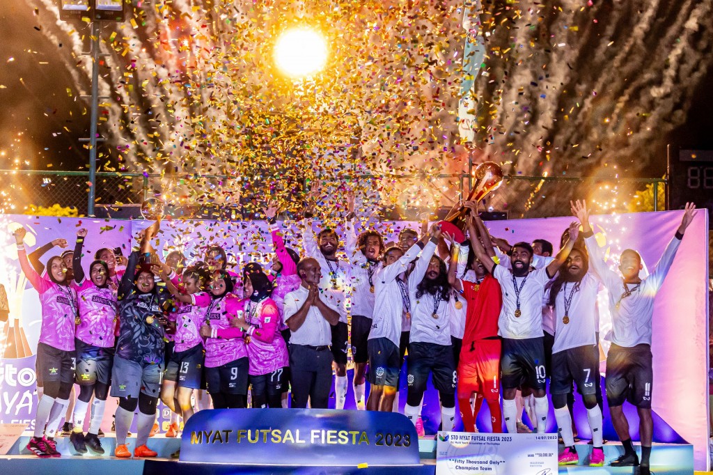 MYAT Futsal fiesta: Champion kan Apocalipse Senora aai Dhiffuttah