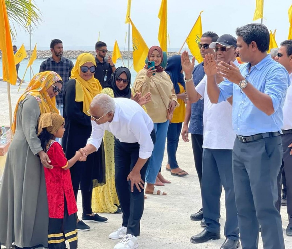 Primary ge campaign ah Raees N. atoll ah vadaigenfi