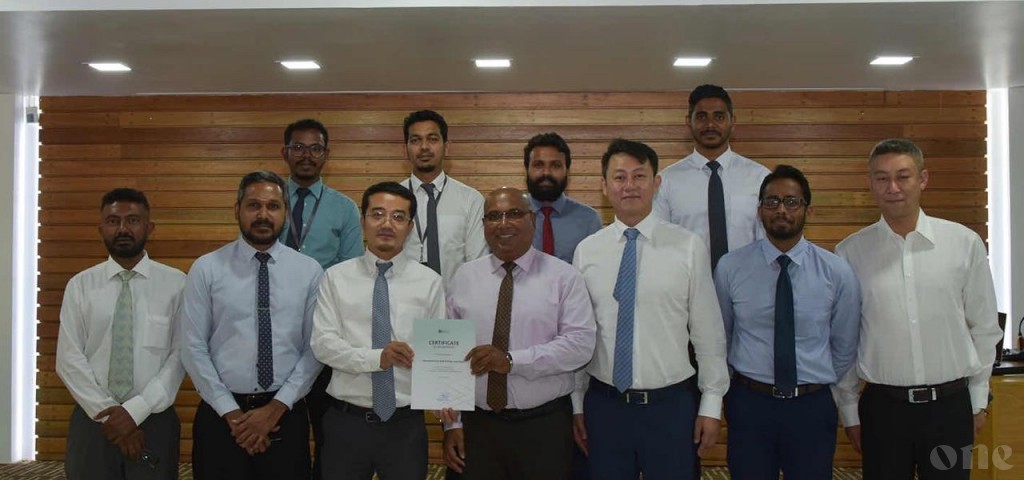 China donates toilet row to isolation facility in Farukolhufushi