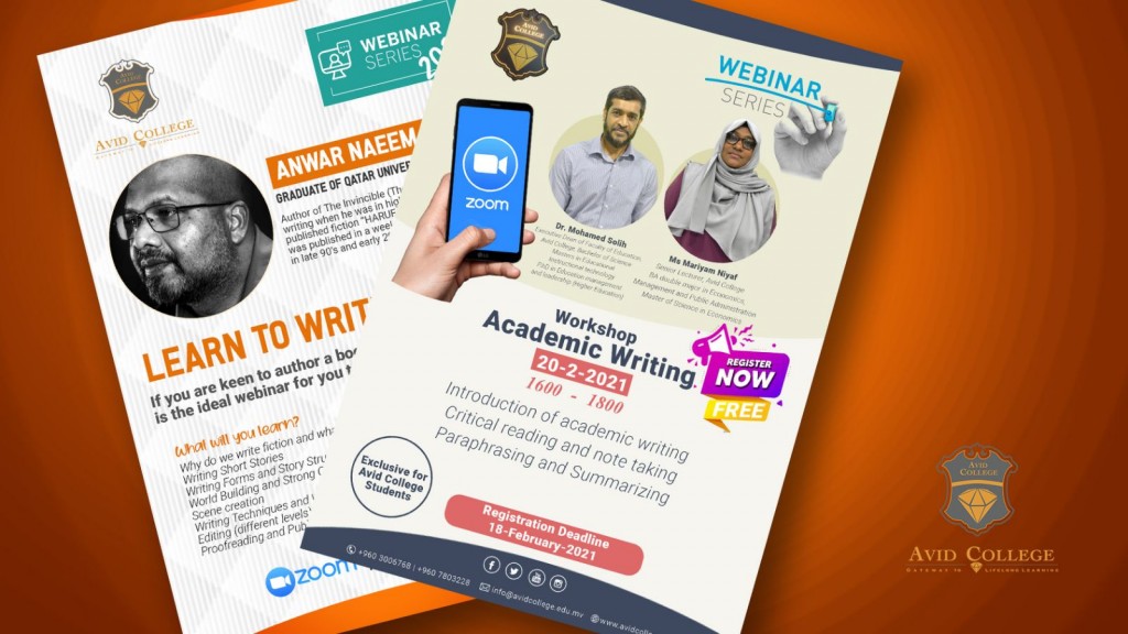 Avid college ge 6 vana webiner e college ge dharivarunnah haassa