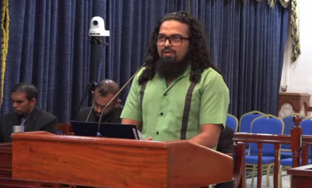 Adam Haleem ge maru: Samah ge mahcchah kuri hukumah badhaleh naadhey!