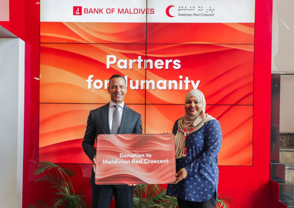 Dhivehi Red Crescent ah BML ge eheetherikan foarukohdheefi