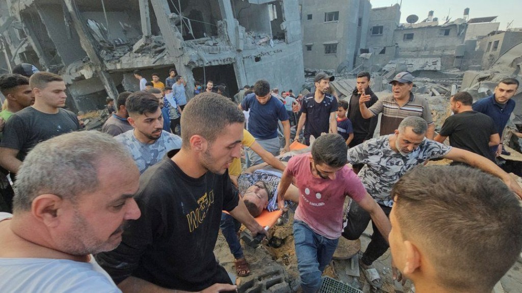 Gaza ge refugee camp ah dhin hamalaa sarukaarun kuhverikohfi