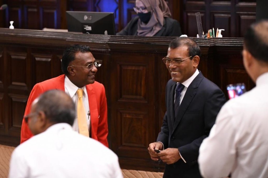 Barulamaaneege vaahakathah Nasheed aai Jaabir ge mi photo inn, DRP inn bunanee mashvaraa kuriyah dhanee kamah