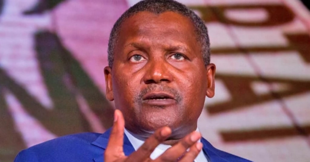 Eh Billion dollar ge gehllumakaa ekuves Africa ge ehvvanayakee adhives Dangote