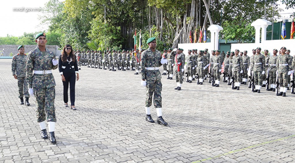 MNDF celebrate the graduation of the 64th Basic Training Course