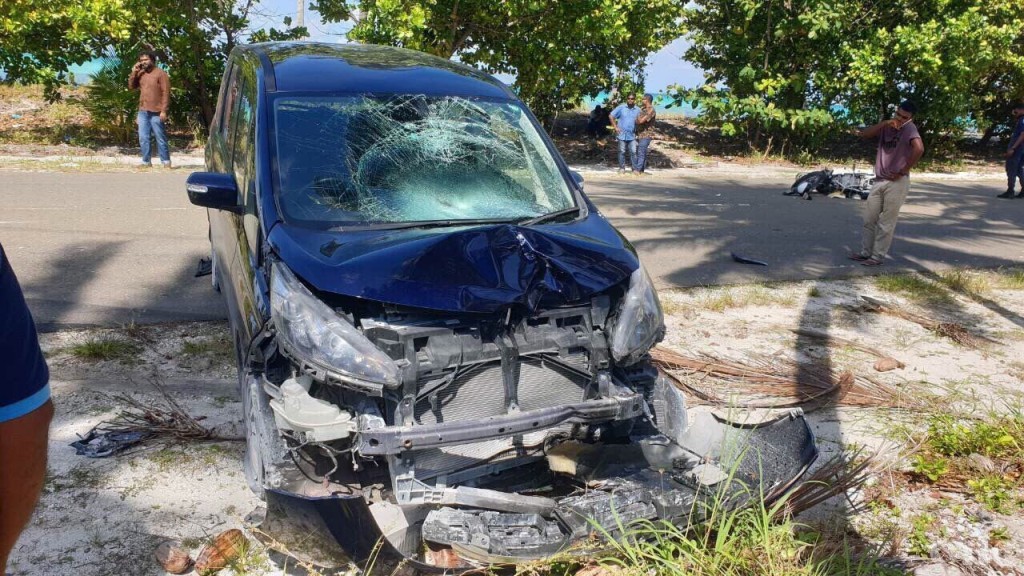 Fatal traffic collision in Addu City