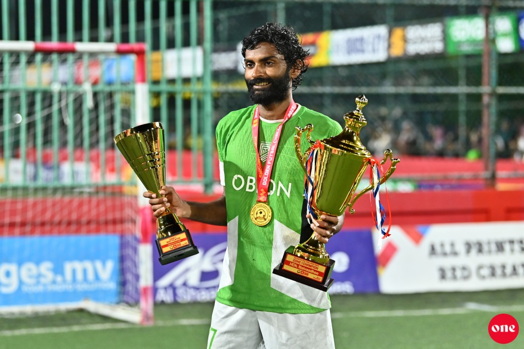 ވަން ފޮޓޯ: ގޯލްޑަން ފުޓްސަލް ޗެލެންޖް 2025ގެ ފޯރިގަދަ ޒޯން ފައިނަލްތައް