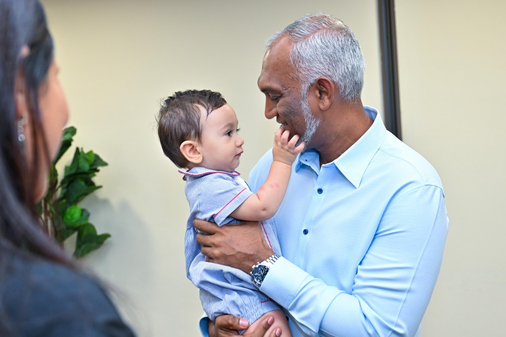 Photo: New York gai dhiriulhey Dhivehinnaaa Raees bahdhalukurehvun