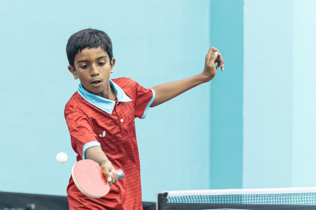 Gaumee 60 vana Table Tennis mubaaraaiyy fashaifi