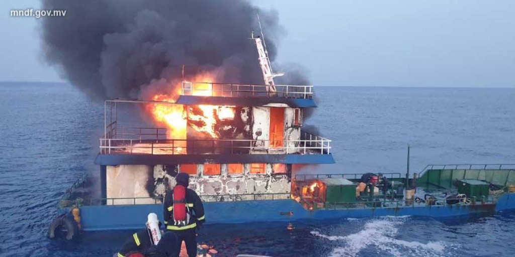 Adi ah dhiya boat in theyo leak eh nuvey: MNDF