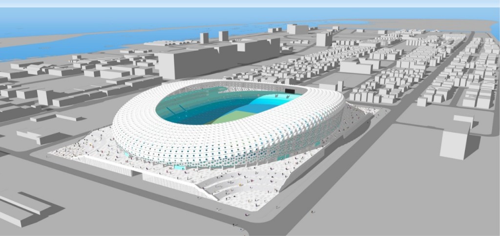 Raajjeygai Olympic fenvaruge stadium eh elhumuge framework ehbasvumugai soikohffi
