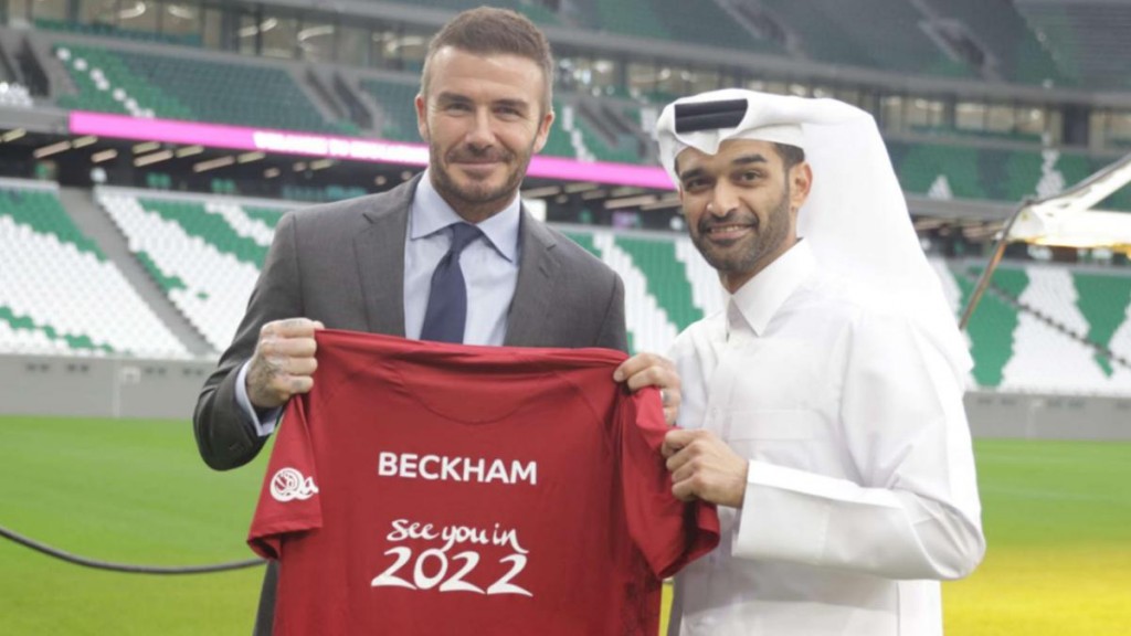 Qatar World Cup ge Ambassador kan kurevumun Beckham fahuruverivey