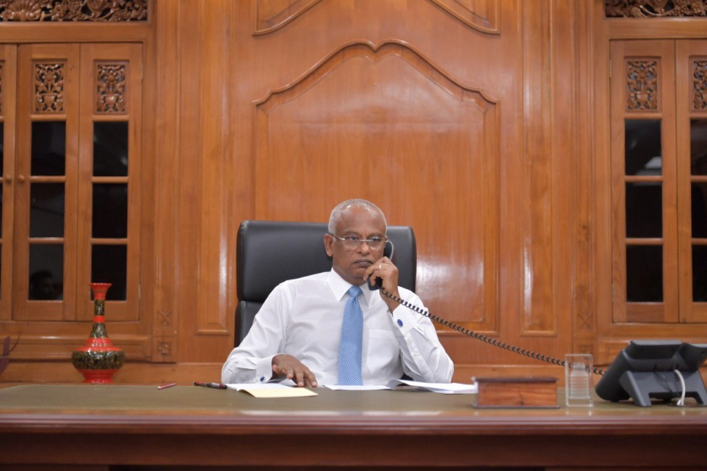President discusses COVID-19 situation with WHO Director General