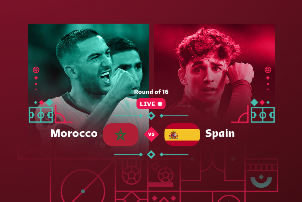 World Cup: Spain - Morocco
