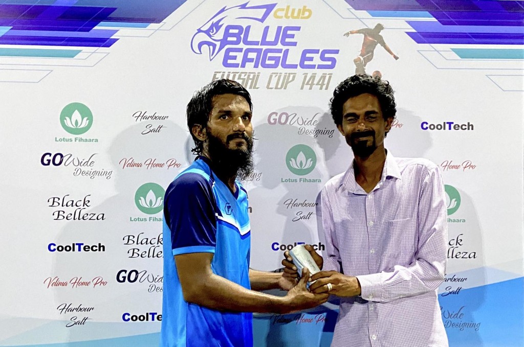 Club Blue Eagles Futsal cup: Reyge match thah Fighters aai Evil ah, TL aai Andharaamathi evvaru