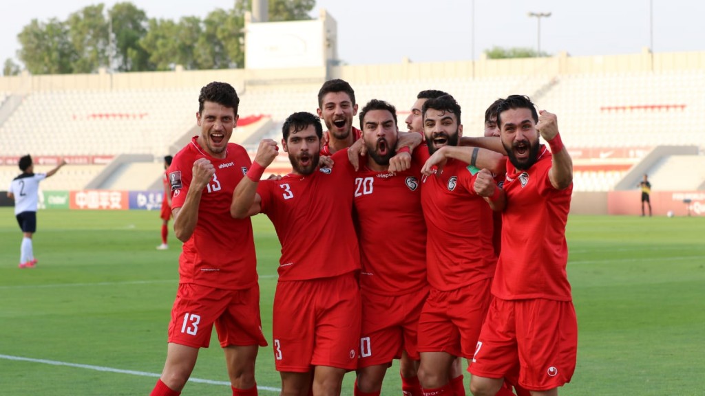 Rajje himeney group ge 1 vana Syria inn yageen koh, World Cup qualification final burah
