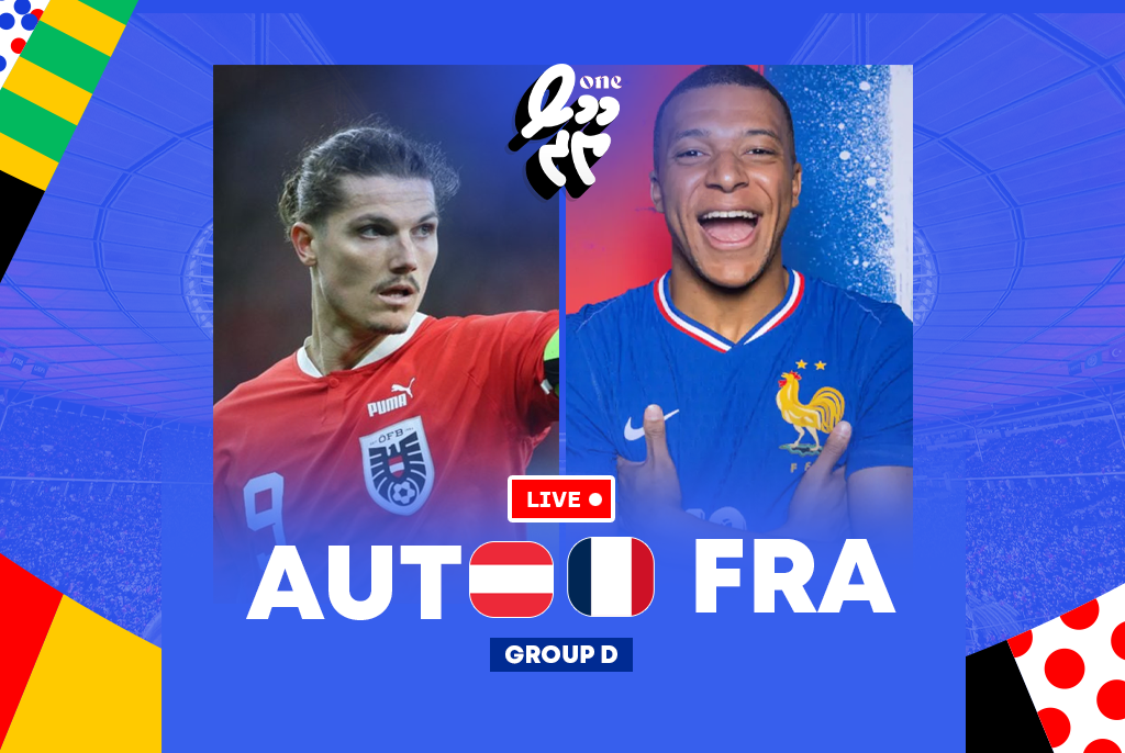 EURO 2024: Austria 0-1 France (Full Time)