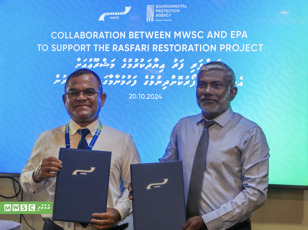 Rasfari farah libunu gellun iyaadhakuran EPA inn hingaa mashroo ah MWSC ge eheetherikann