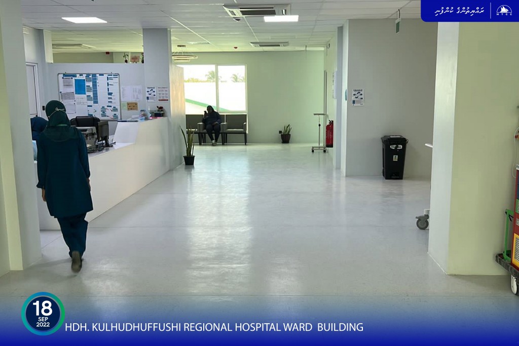 Kulhudhuffushi Regional Hospital ge  ICU ge masakkaiy ninmaalaifi