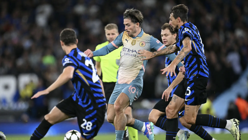 ManCity inn Champions League feshee Inter athun evvaruvegen